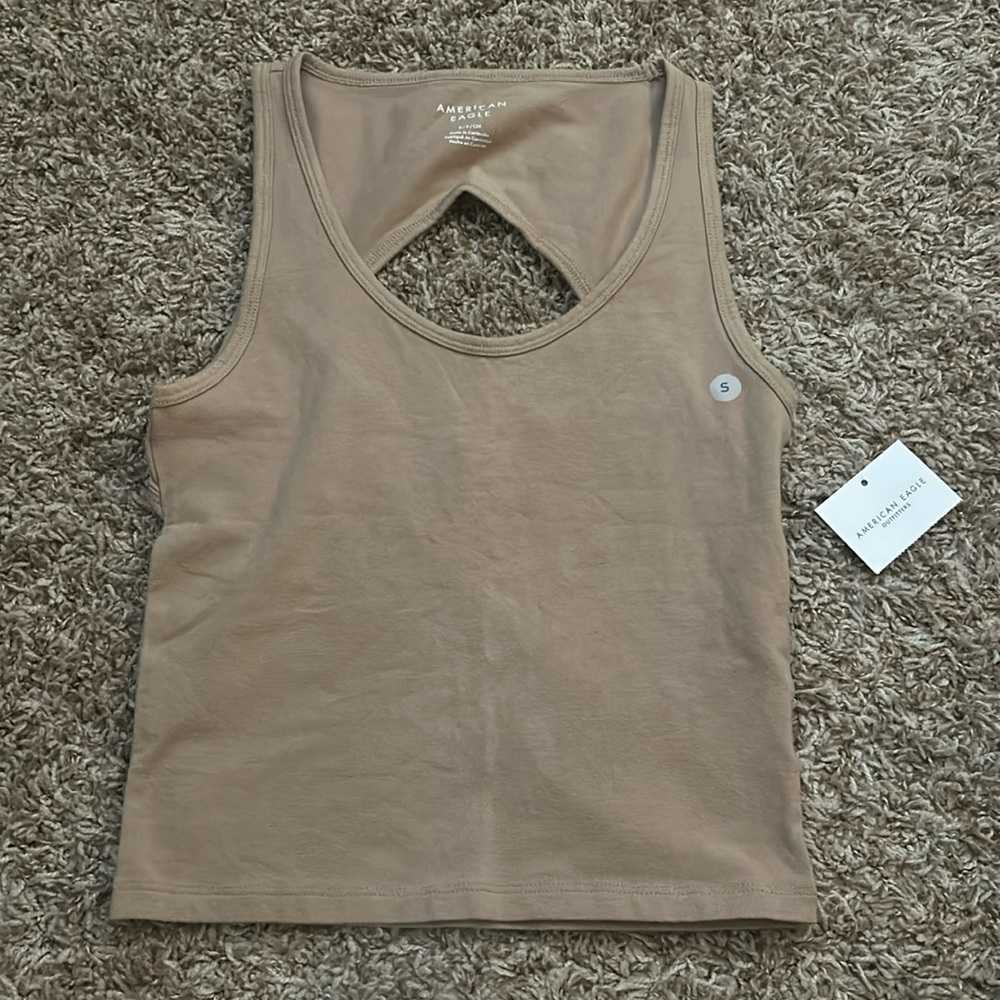 brown american eagle top